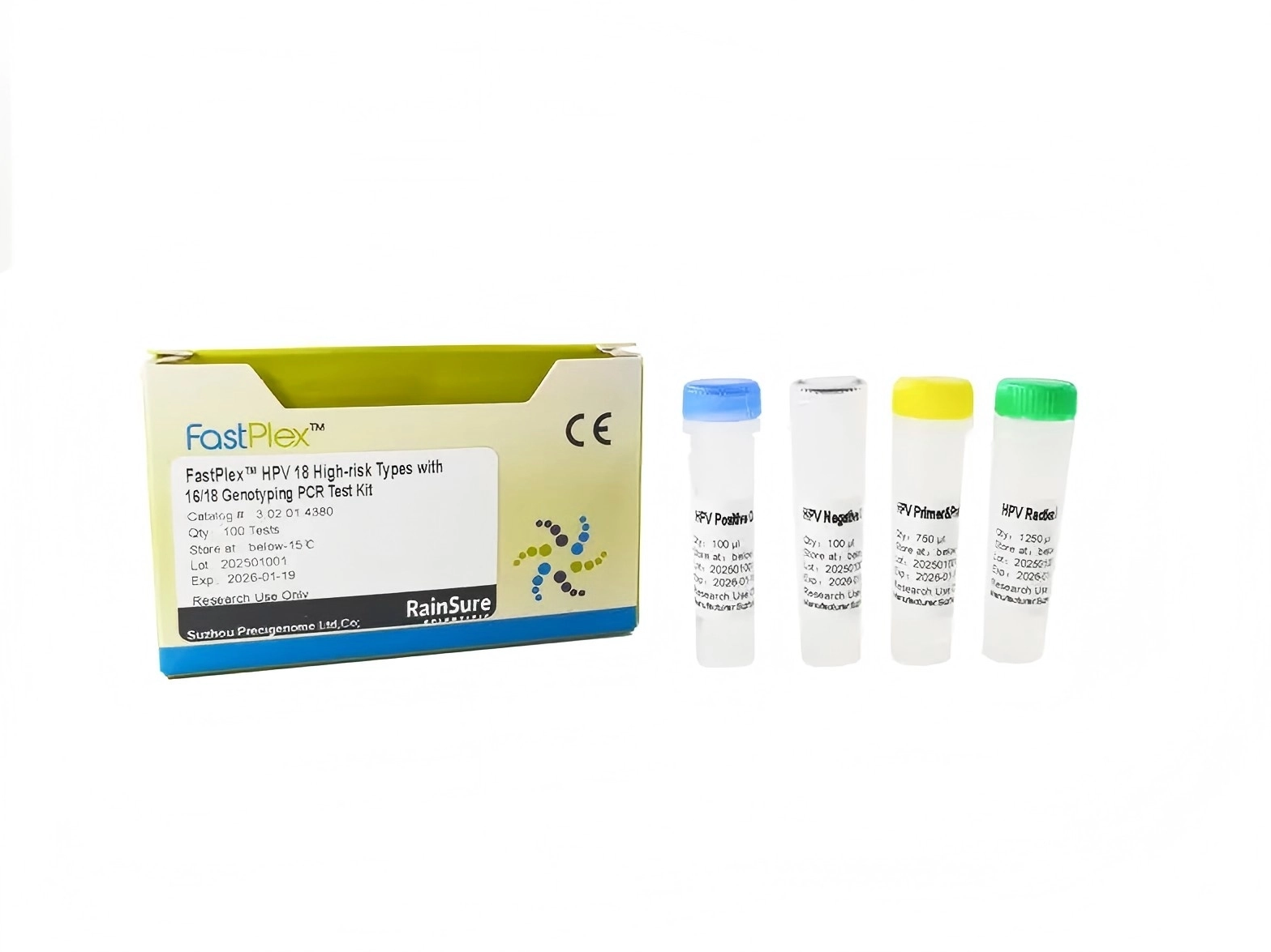RainSure HPV 18 High-Risk with 16/18 Genotyping PCR Kit: Precise Detection for Early HPV Diagnosis