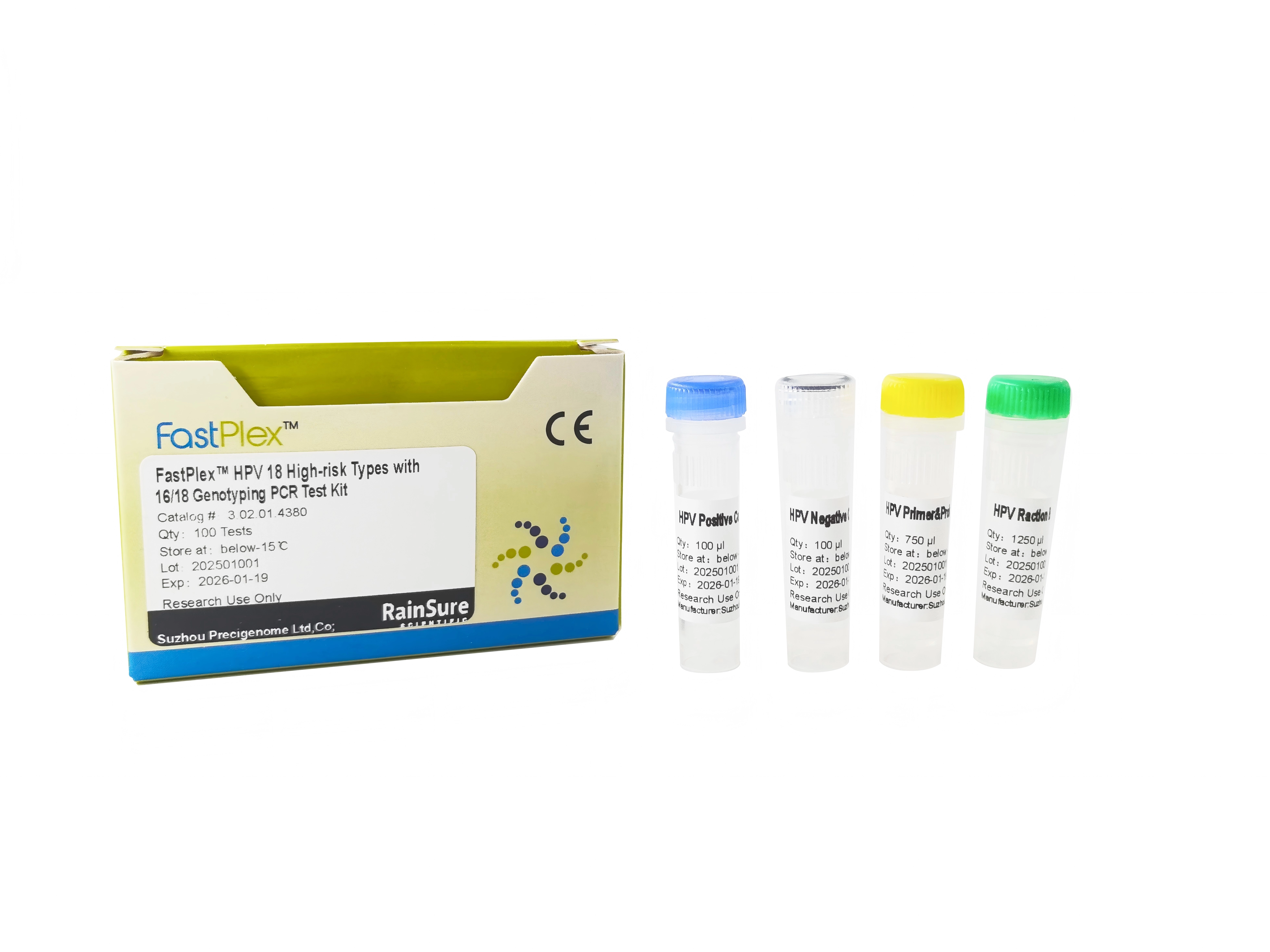 Accurate, Efficient, and Comprehensive – The Next Generation RainSure Scientific FastPlex HPV PCR Kit Is Here